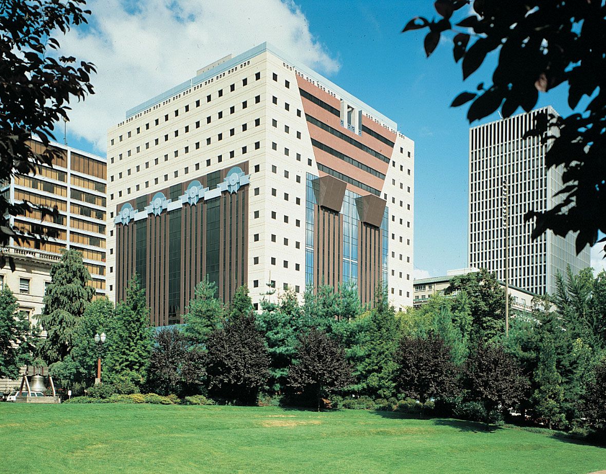 City hall.